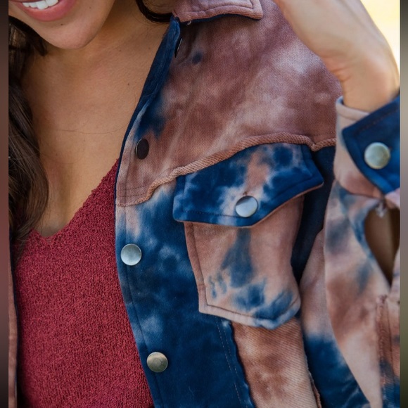 NEW tie dye boho jacket - Picture 5 of 13